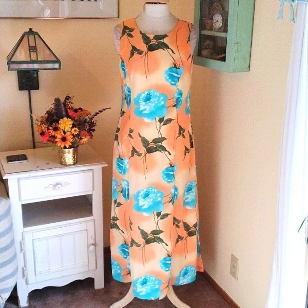 Vintage Kaktus Maxi Dress
